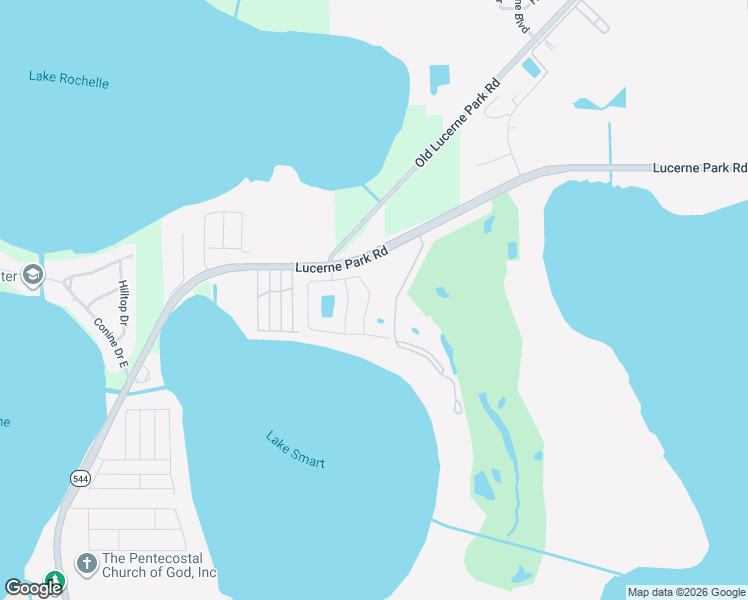 map of restaurants, bars, coffee shops, grocery stores, and more near 3460 Julius Estate Boulevard in Winter Haven