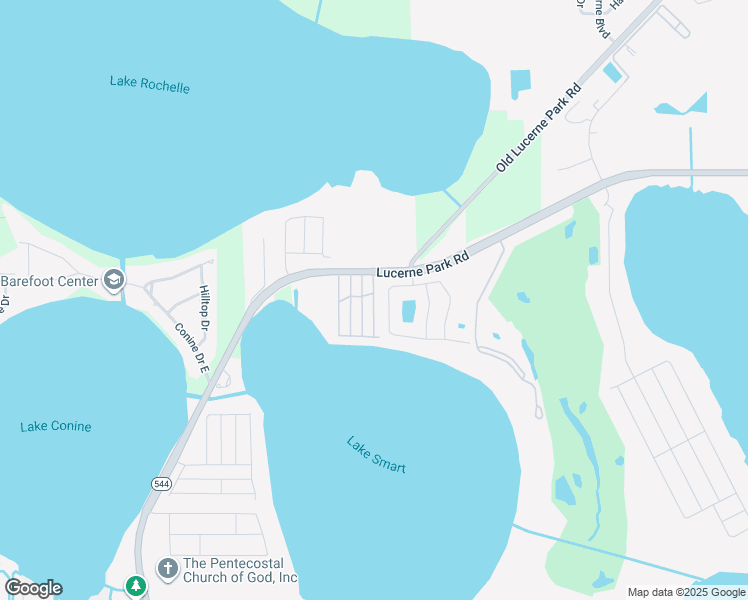 map of restaurants, bars, coffee shops, grocery stores, and more near 100 Ixora Drive in Winter Haven