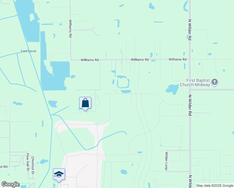 map of restaurants, bars, coffee shops, grocery stores, and more near 2007 Williams Road in Plant City