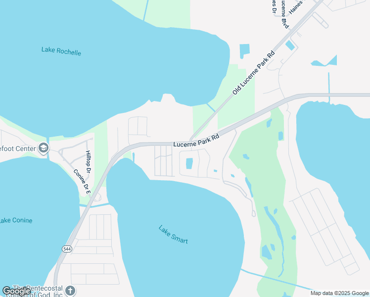 map of restaurants, bars, coffee shops, grocery stores, and more near 3683 Julius Estates Boulevard in Winter Haven