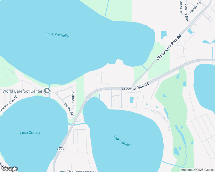 map of restaurants, bars, coffee shops, grocery stores, and more near 2932 Trema Drive in Winter Haven