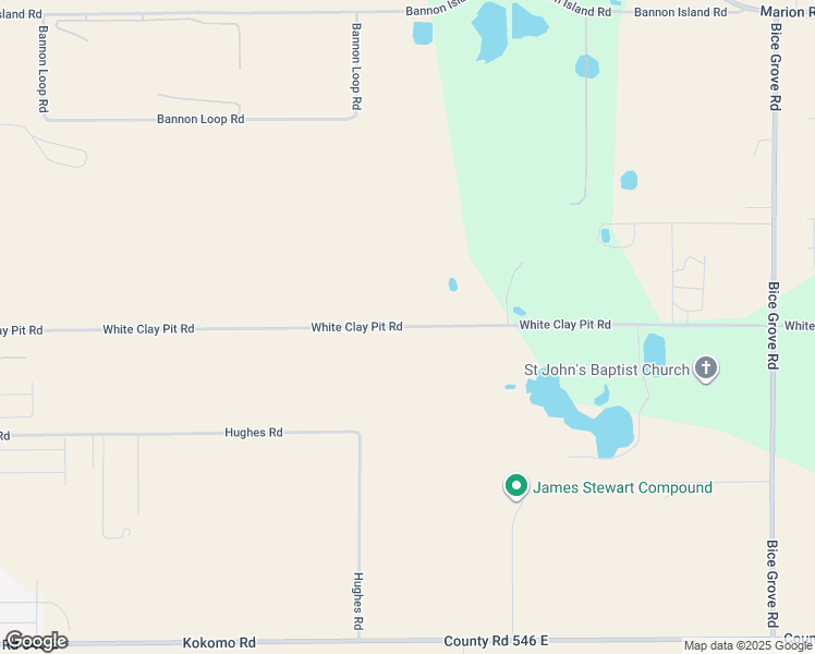 map of restaurants, bars, coffee shops, grocery stores, and more near White Clay Pit Road in Haines City