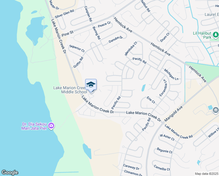 map of restaurants, bars, coffee shops, grocery stores, and more near 503 Myakka Court in Kissimmee