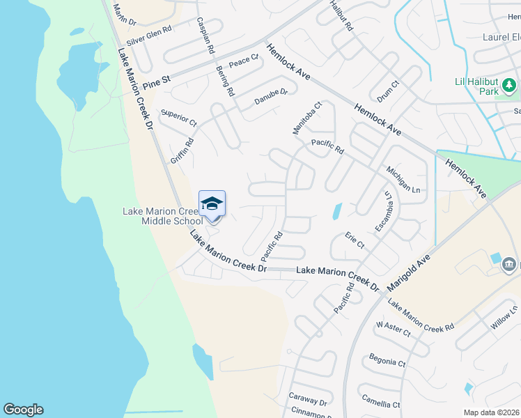 map of restaurants, bars, coffee shops, grocery stores, and more near 503 Myakka Court in Kissimmee