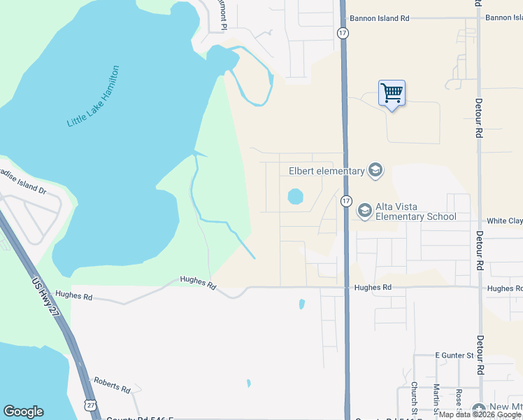 map of restaurants, bars, coffee shops, grocery stores, and more near 3845 Palmeroy Road in Haines City
