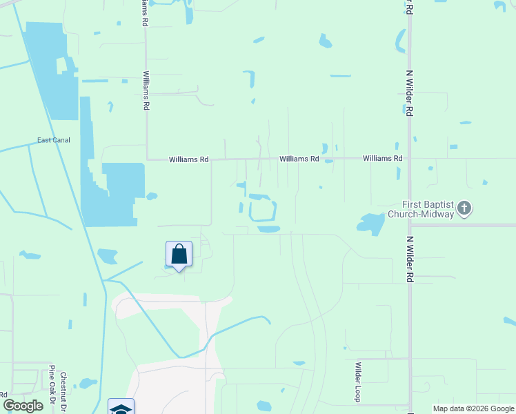 map of restaurants, bars, coffee shops, grocery stores, and more near 2007 Williams Road in Plant City