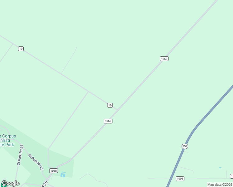 map of restaurants, bars, coffee shops, grocery stores, and more near 8013 Highway 1068 in Mathis