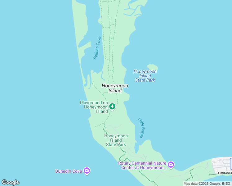map of restaurants, bars, coffee shops, grocery stores, and more near 1258 Bayshore Boulevard in Dunedin