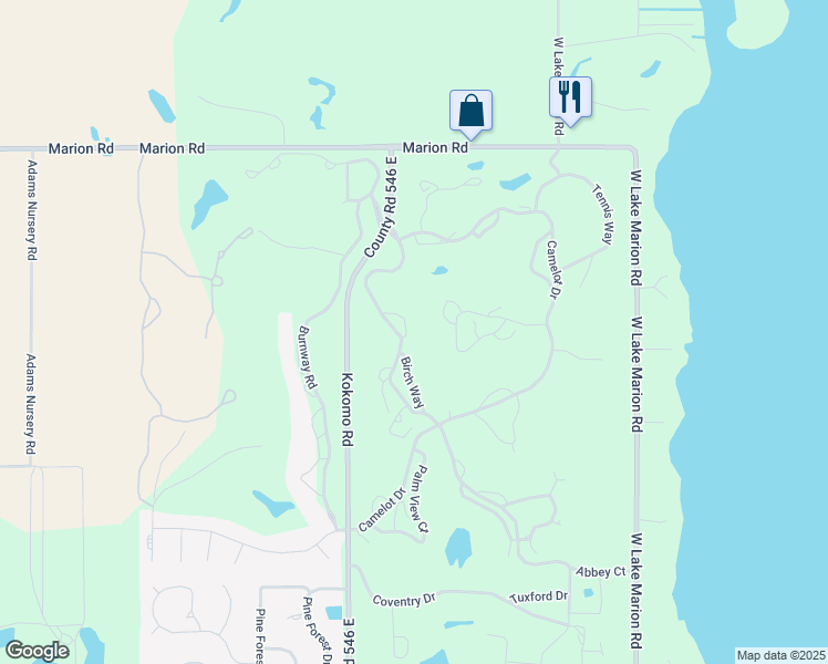 map of restaurants, bars, coffee shops, grocery stores, and more near 4062 Abbey Court in Haines City