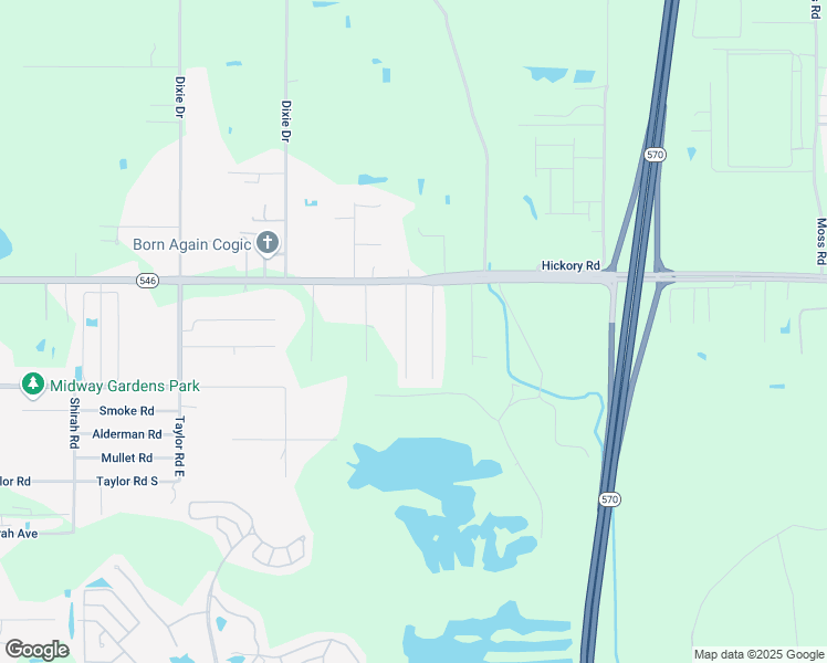 map of restaurants, bars, coffee shops, grocery stores, and more near 113 Hales Road in Auburndale
