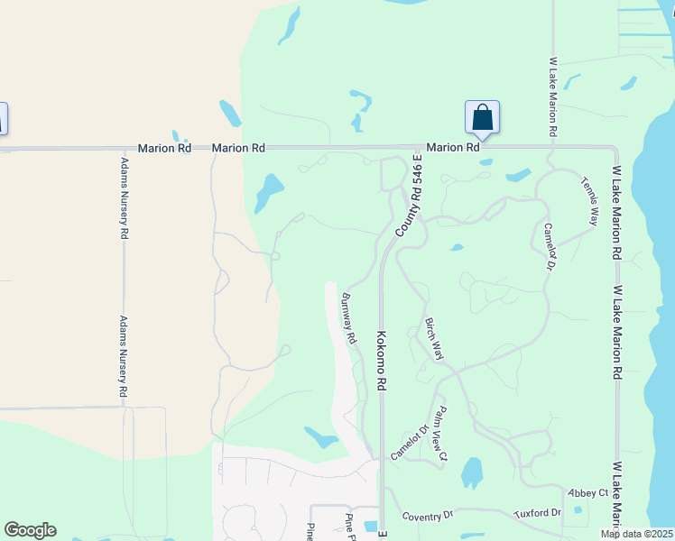 map of restaurants, bars, coffee shops, grocery stores, and more near 2217 Burnway Road in Haines City