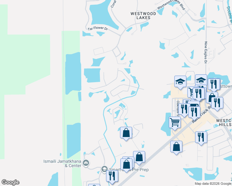 map of restaurants, bars, coffee shops, grocery stores, and more near 12823 Stanwyck Circle in Tampa