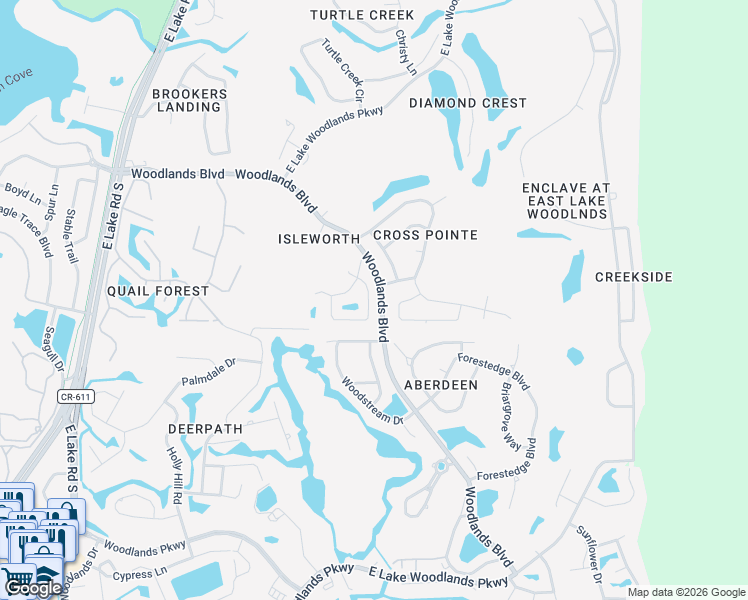 map of restaurants, bars, coffee shops, grocery stores, and more near 4766 Stoneview Circle in Oldsmar