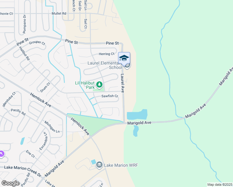 map of restaurants, bars, coffee shops, grocery stores, and more near 29 Sawfish Court in Kissimmee