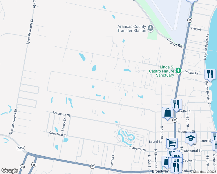 map of restaurants, bars, coffee shops, grocery stores, and more near 1702 Lone Star Road in Fulton
