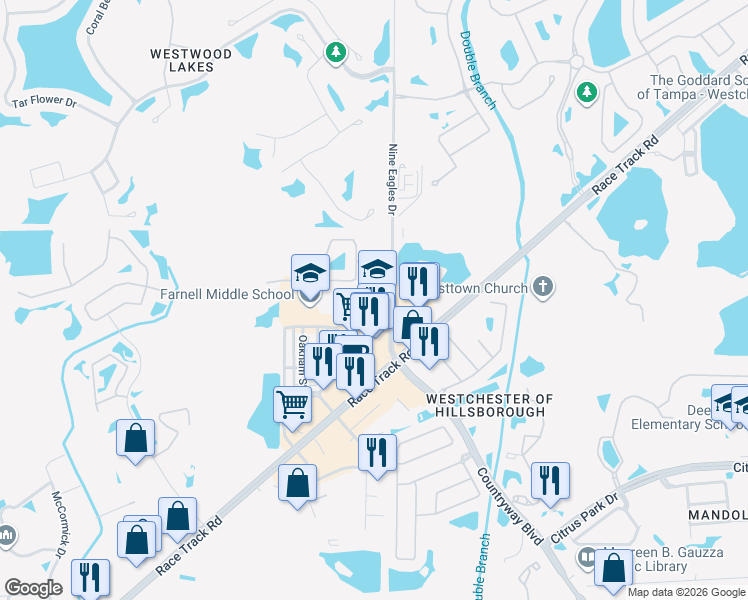 map of restaurants, bars, coffee shops, grocery stores, and more near in Keystone