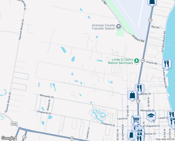 map of restaurants, bars, coffee shops, grocery stores, and more near 1610 Lone Star Road in Fulton