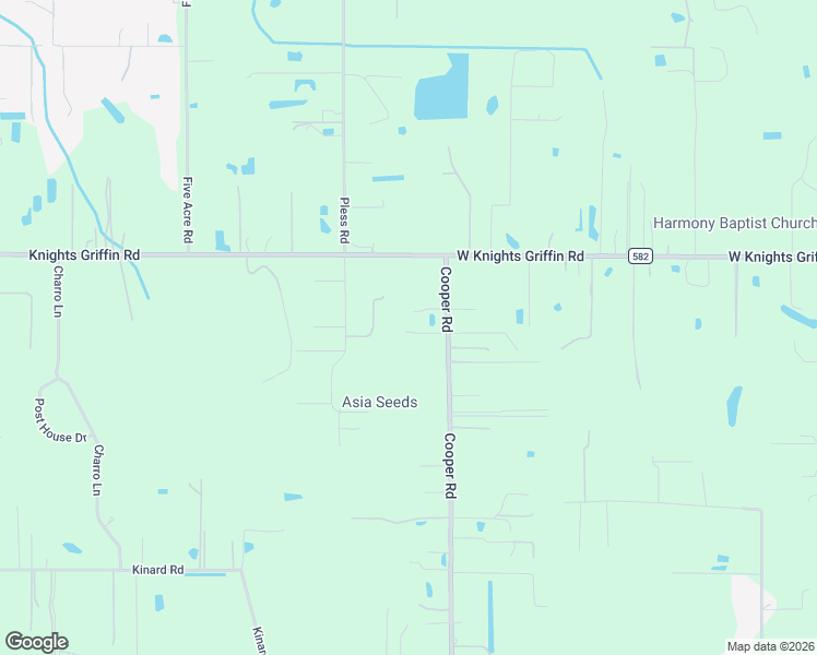 map of restaurants, bars, coffee shops, grocery stores, and more near 4805 Cooper Road in Plant City