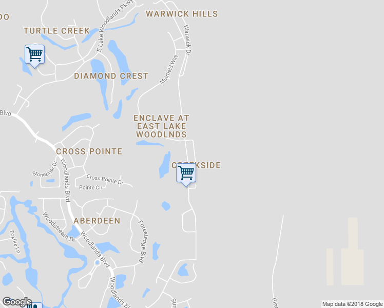 map of restaurants, bars, coffee shops, grocery stores, and more near 1736 Bayhill Drive in Oldsmar