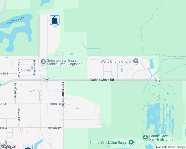 map of restaurants, bars, coffee shops, grocery stores, and more near 2341 Timbercreek Loop West in Lakeland
