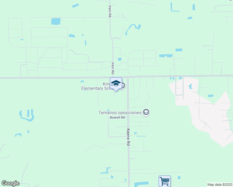 map of restaurants, bars, coffee shops, grocery stores, and more near 4815 Keene Road in Plant City