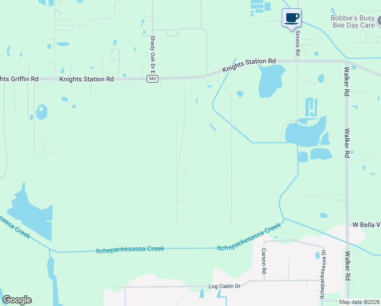 map of restaurants, bars, coffee shops, grocery stores, and more near 4830 Knights Station Road in Lakeland