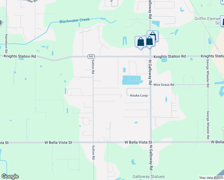 map of restaurants, bars, coffee shops, grocery stores, and more near 3234 Roy Burt Road in Lakeland