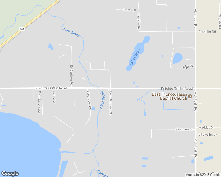 map of restaurants, bars, coffee shops, grocery stores, and more near 11948 Knights Griffin Road in Thonotosassa