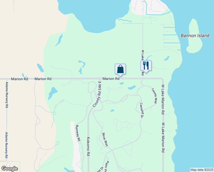 map of restaurants, bars, coffee shops, grocery stores, and more near 3935 Sherwood Lane in Haines City