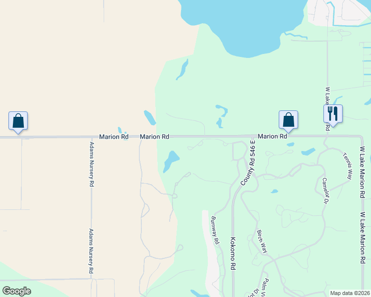 map of restaurants, bars, coffee shops, grocery stores, and more near 2010 Corner Lake in Haines City