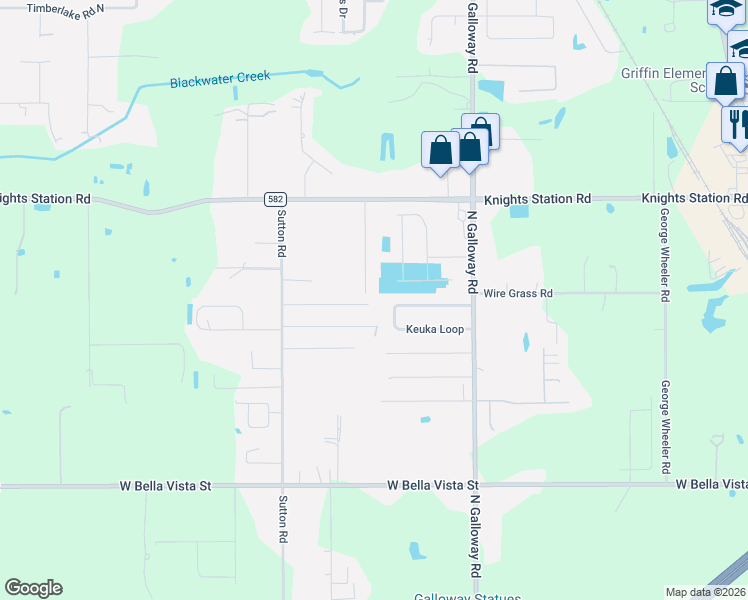 map of restaurants, bars, coffee shops, grocery stores, and more near 2705 Chabett Avenue in Lakeland