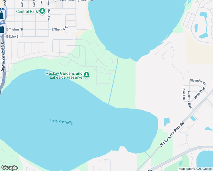 map of restaurants, bars, coffee shops, grocery stores, and more near 226 Cattail Way in Lake Alfred
