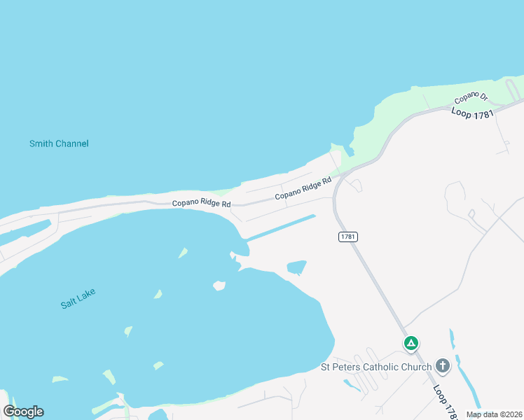 map of restaurants, bars, coffee shops, grocery stores, and more near 52 Copano Ridge Road in Rockport