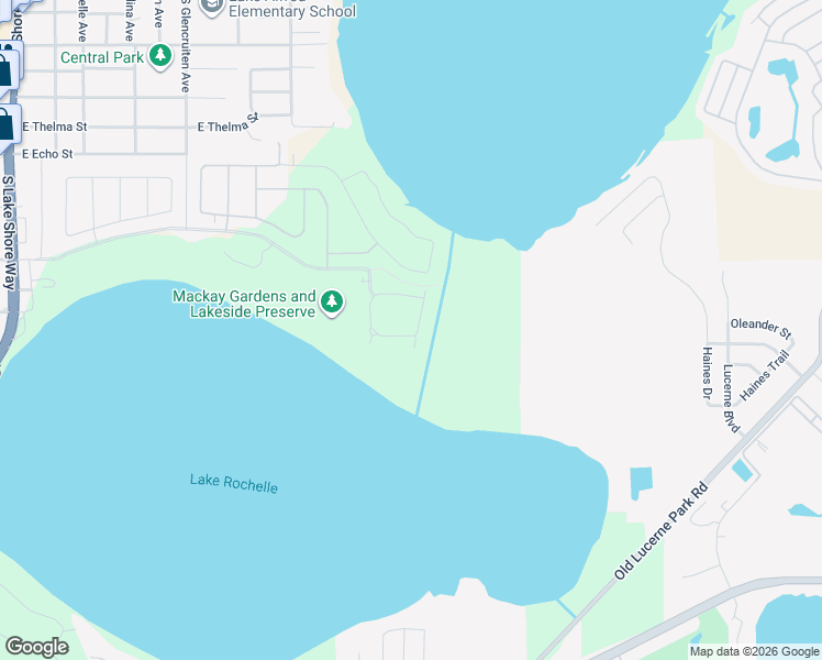 map of restaurants, bars, coffee shops, grocery stores, and more near 226 Cattail Way in Lake Alfred