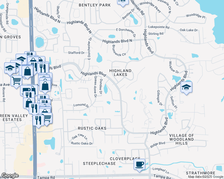 3149 Highlands Boulevard, Palm Harbor FL Walk Score