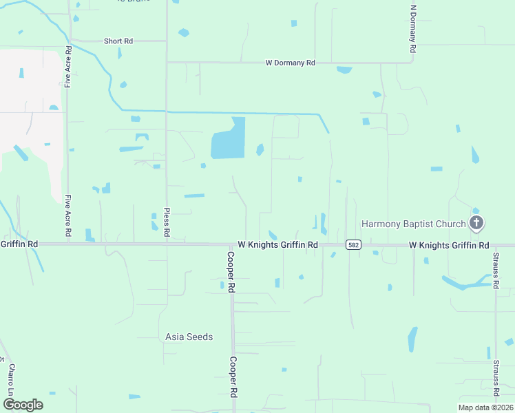 map of restaurants, bars, coffee shops, grocery stores, and more near 5105 North Vaughn Road in Plant City