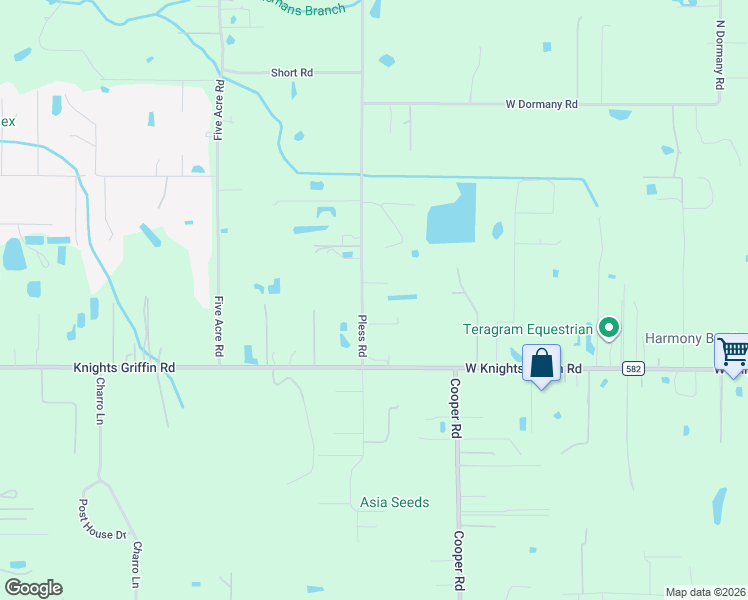map of restaurants, bars, coffee shops, grocery stores, and more near 4910 Pless Road in Plant City