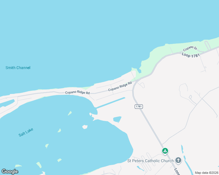 map of restaurants, bars, coffee shops, grocery stores, and more near 34 Copano Ridge Road in Rockport