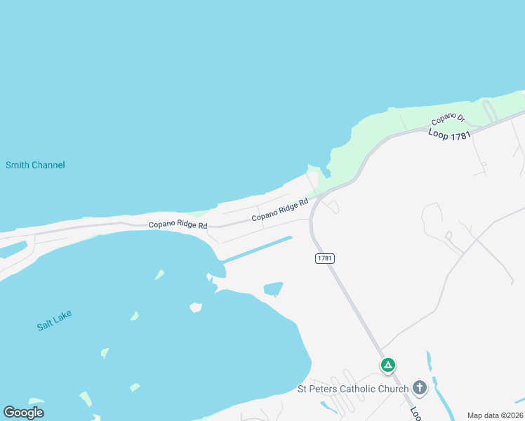 map of restaurants, bars, coffee shops, grocery stores, and more near 34 Copano Ridge Road in Rockport