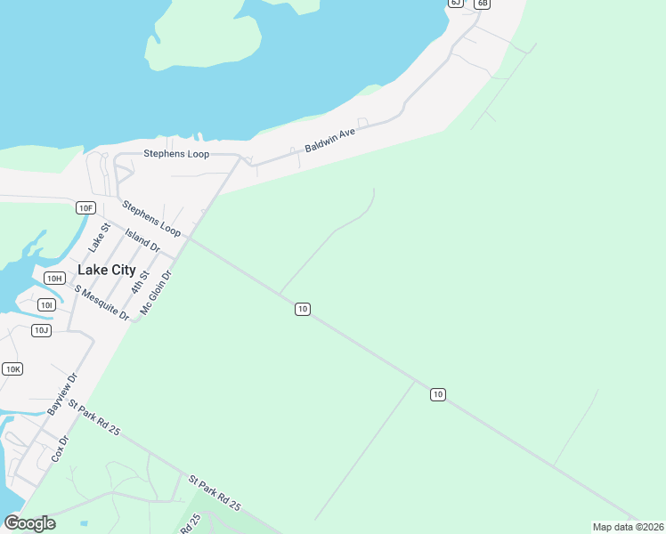 map of restaurants, bars, coffee shops, grocery stores, and more near 23604 County Road 856 in Mathis