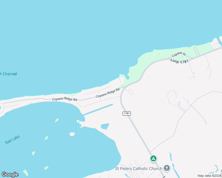 map of restaurants, bars, coffee shops, grocery stores, and more near 114 Dead Ends Drive in Rockport