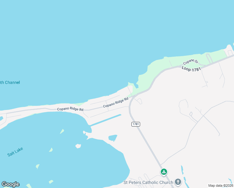 map of restaurants, bars, coffee shops, grocery stores, and more near 114 Dead Ends Drive in Rockport