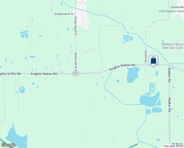map of restaurants, bars, coffee shops, grocery stores, and more near 4830 Knights Station Road in Lakeland