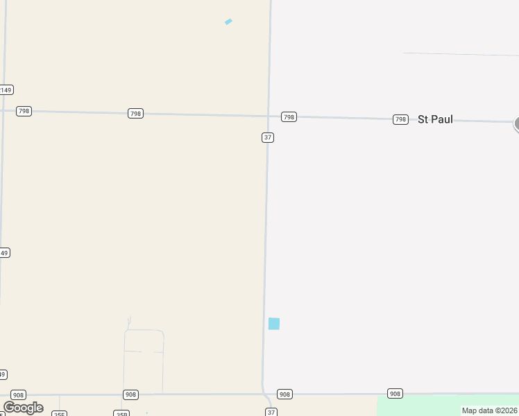 map of restaurants, bars, coffee shops, grocery stores, and more near 9795 County Road 2249 in Sinton