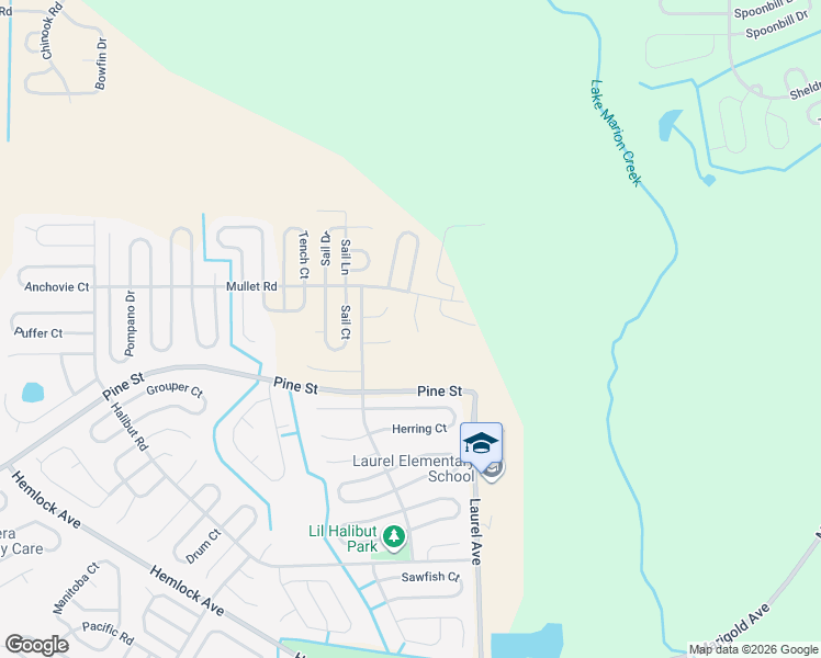 map of restaurants, bars, coffee shops, grocery stores, and more near 1717 Sea Bass Lane in Poinciana