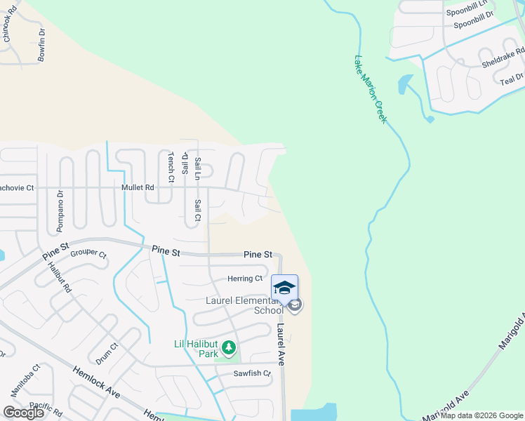 map of restaurants, bars, coffee shops, grocery stores, and more near 9 Trout Way in Kissimmee