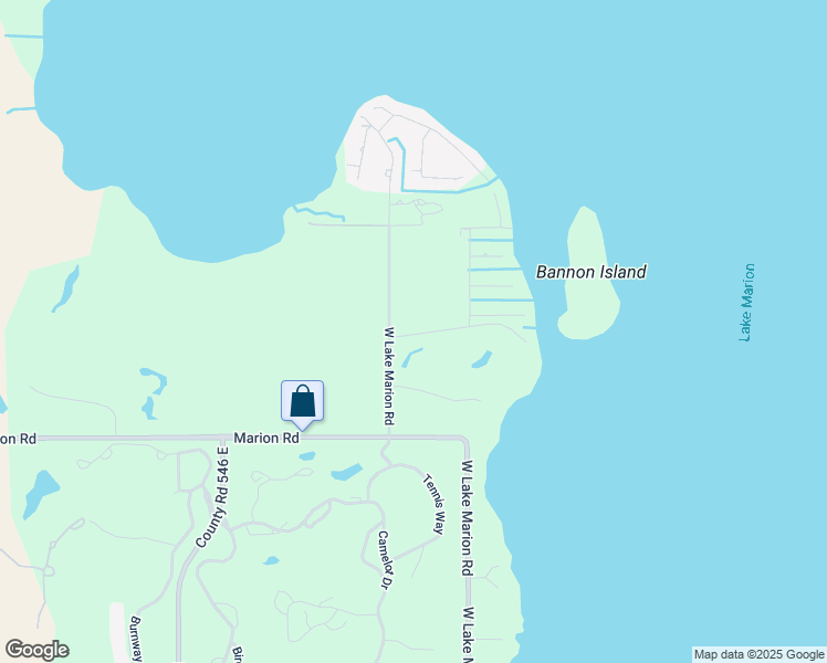 map of restaurants, bars, coffee shops, grocery stores, and more near 7970 Bannon Fish Camp Road in Haines City