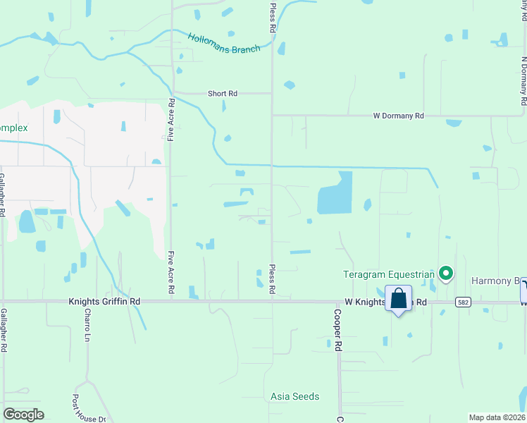 map of restaurants, bars, coffee shops, grocery stores, and more near 5205 Pless Road in Plant City