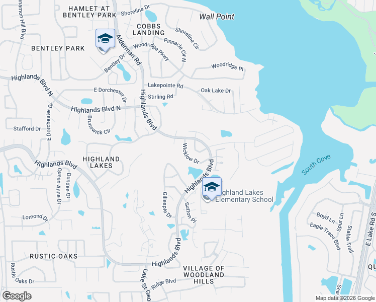 map of restaurants, bars, coffee shops, grocery stores, and more near 1560 Longford Drive in Palm Harbor