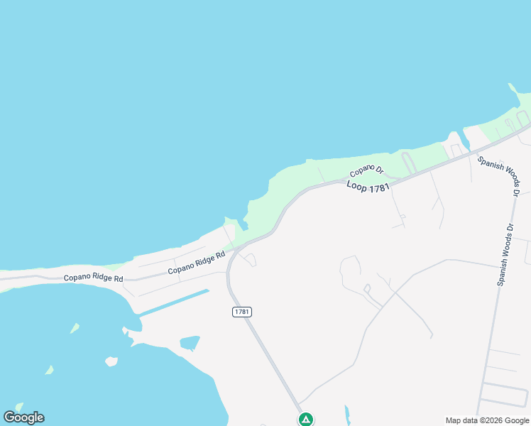 map of restaurants, bars, coffee shops, grocery stores, and more near 3457 Loop 1781 in Rockport